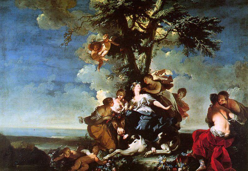 Giovanni Domenico Ferretti The Rape of Europa1 Sweden oil painting art
